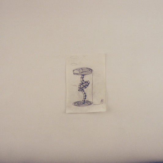 Sketch for Flashlight Lamp with Looped Table