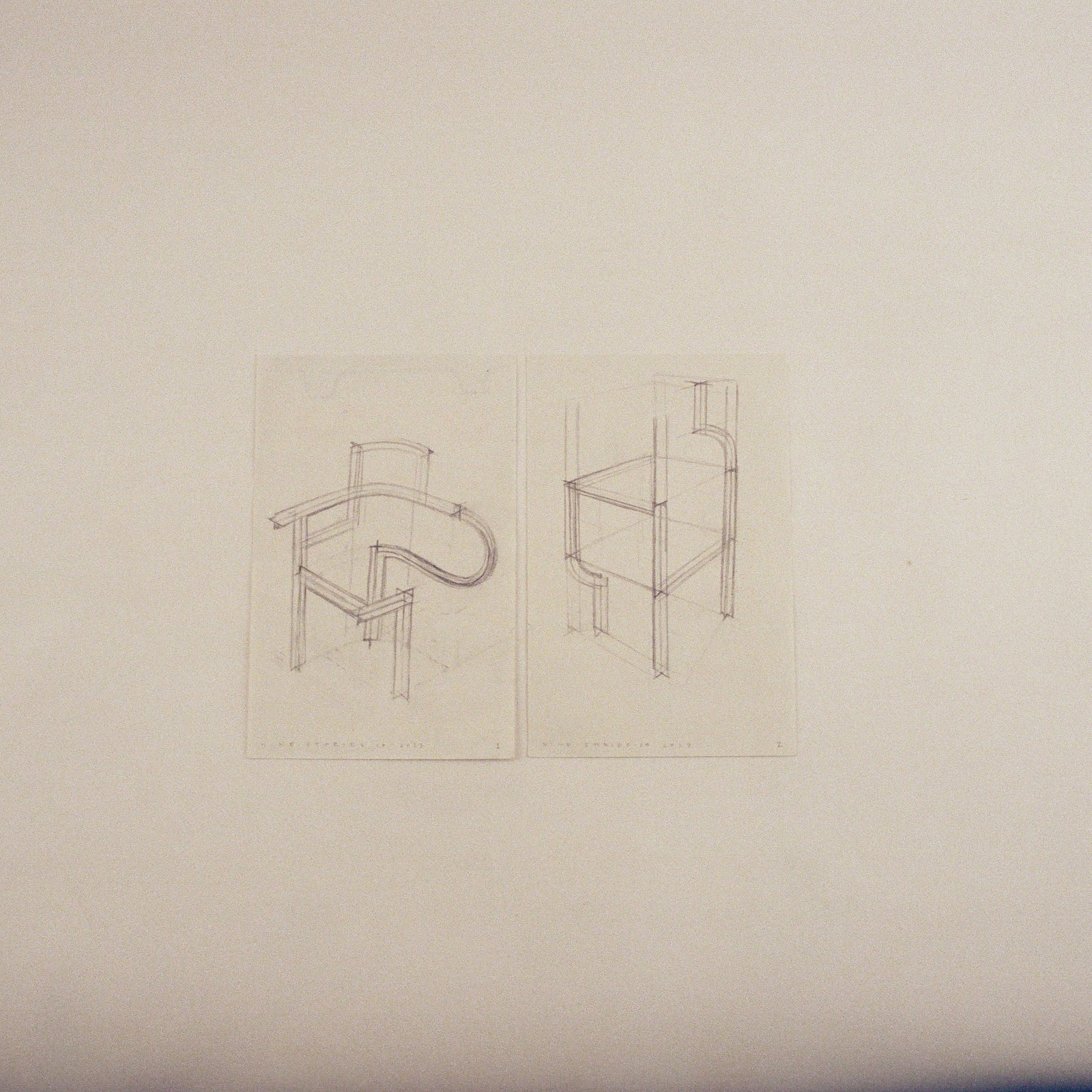Development Sketch (1) for "Xtrude No.2"