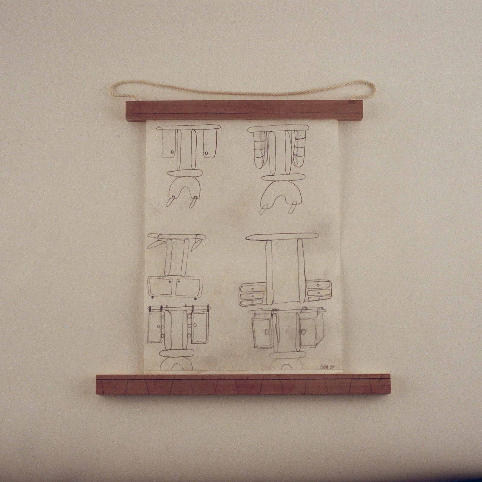 Rough Sketch of the Yoke Armoire