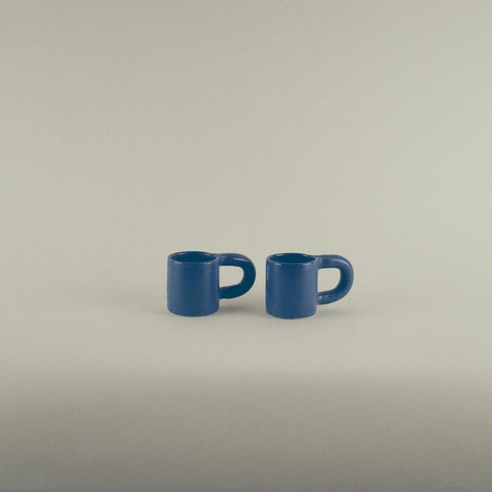 Blue Espresso Mugs