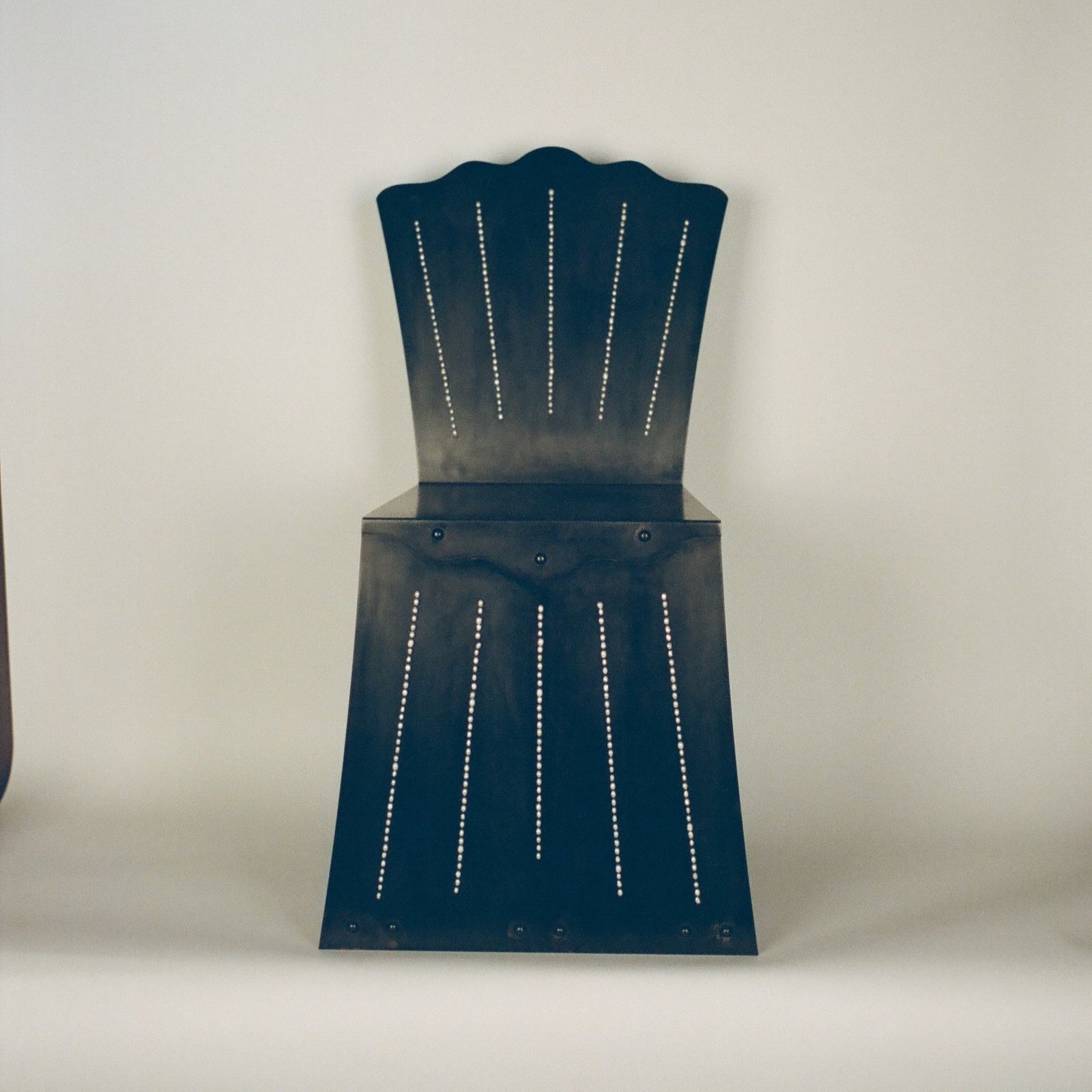 Embroidered Metal Seat