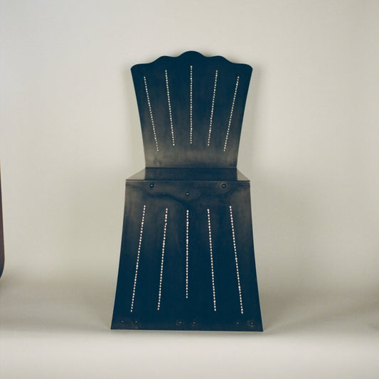Embroidered Metal Seat