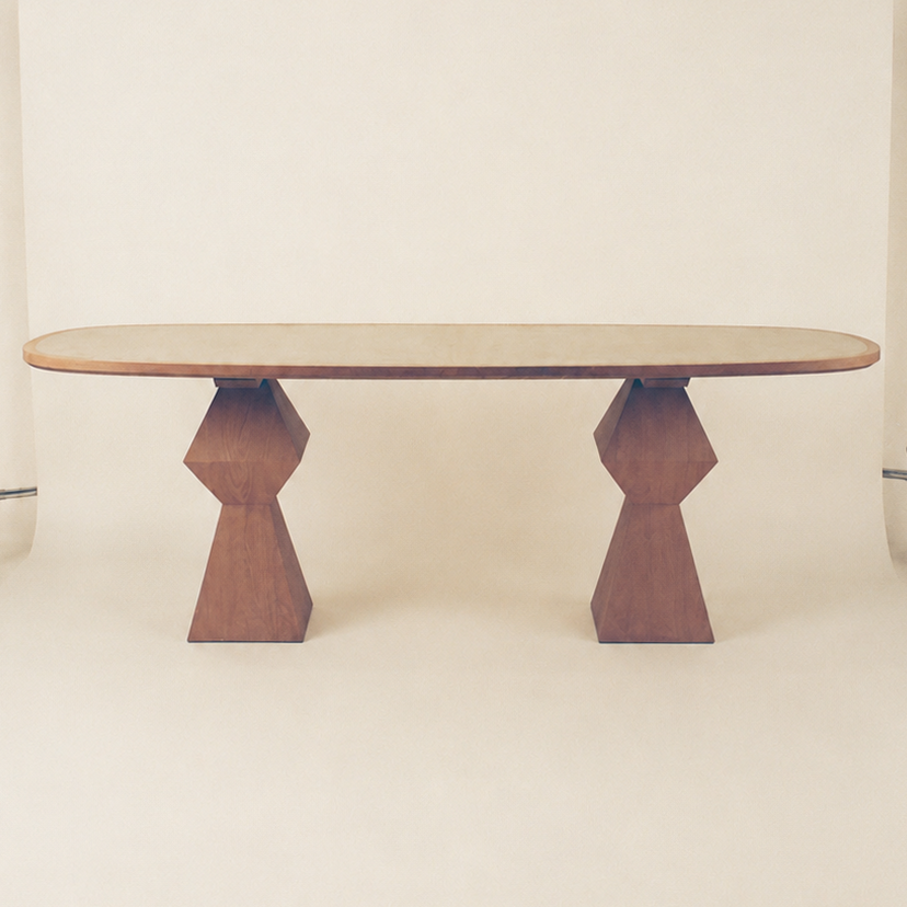 Leather Console Table
